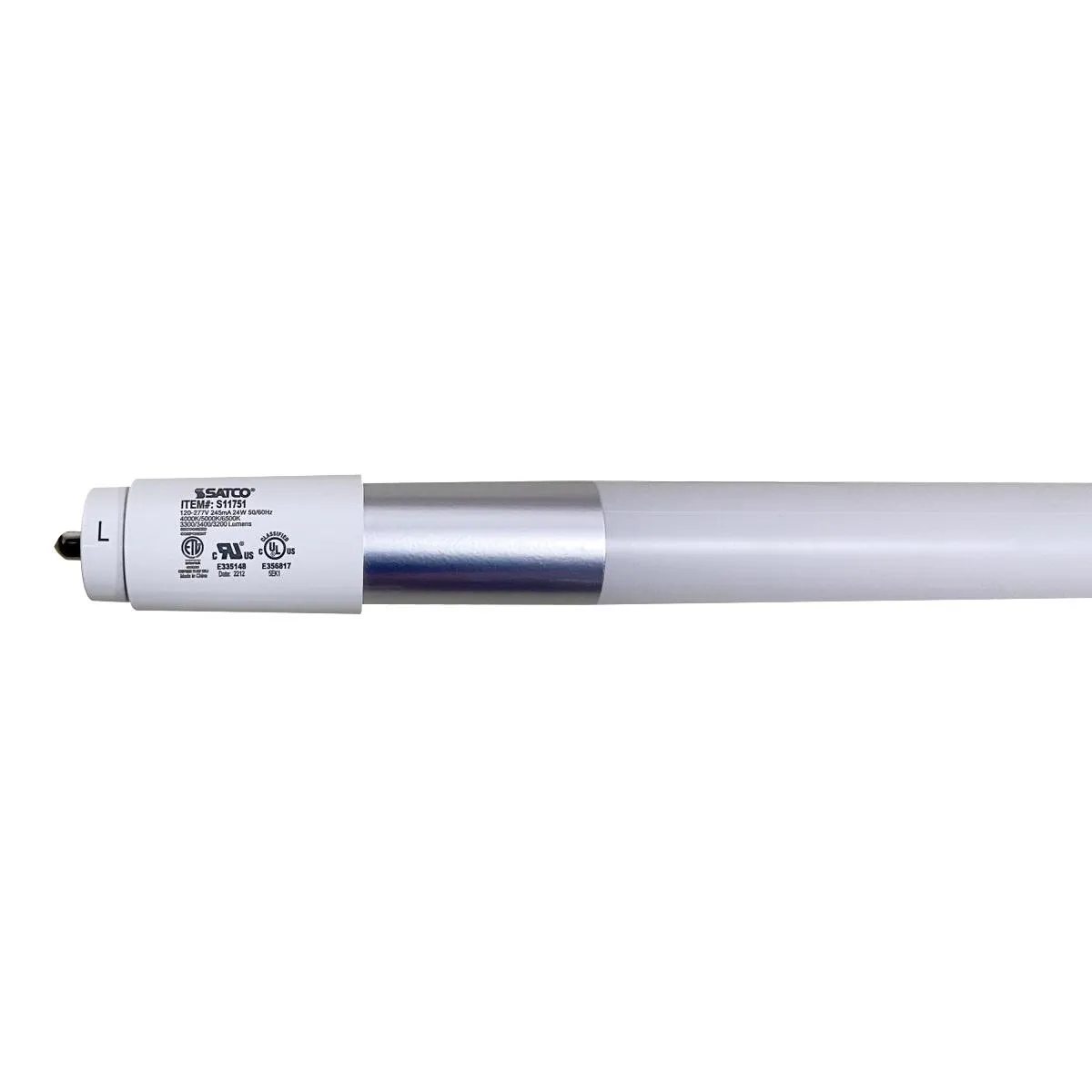 10 Pack - 6ft T8 LED Bulb, 3400lm, 40K|50K|65K, Fa8 Base, Ballast Bypass, Single|Dual End