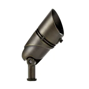 12V Landscape Accent Wide Flood Light 60 Degree 2700K Centennial Brass