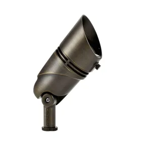 12V Landscape Accent Wide Flood Light 60 Degree 3000K Centennial Brass