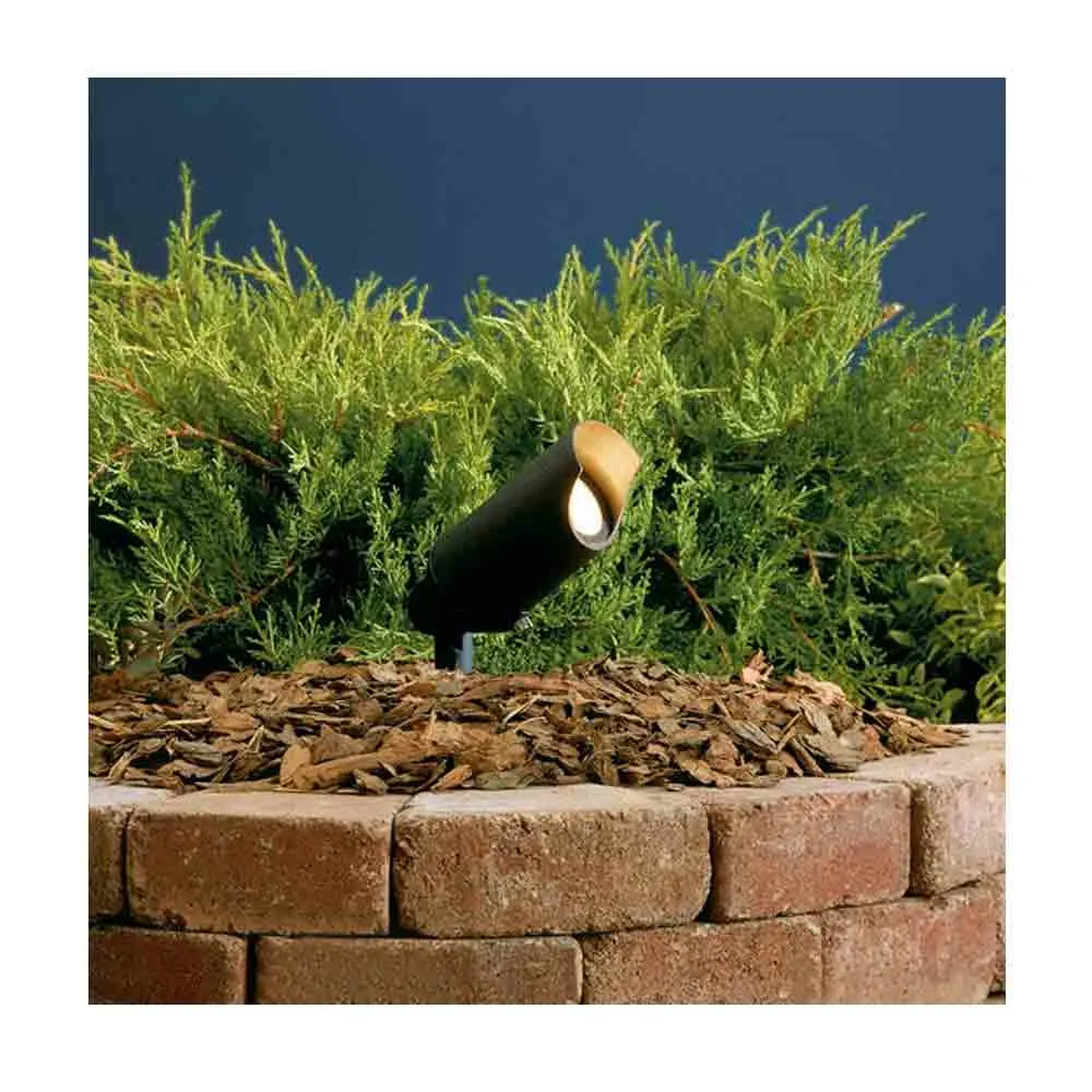 12V Landscape spot Light Aluminum Black (Case Of 24)