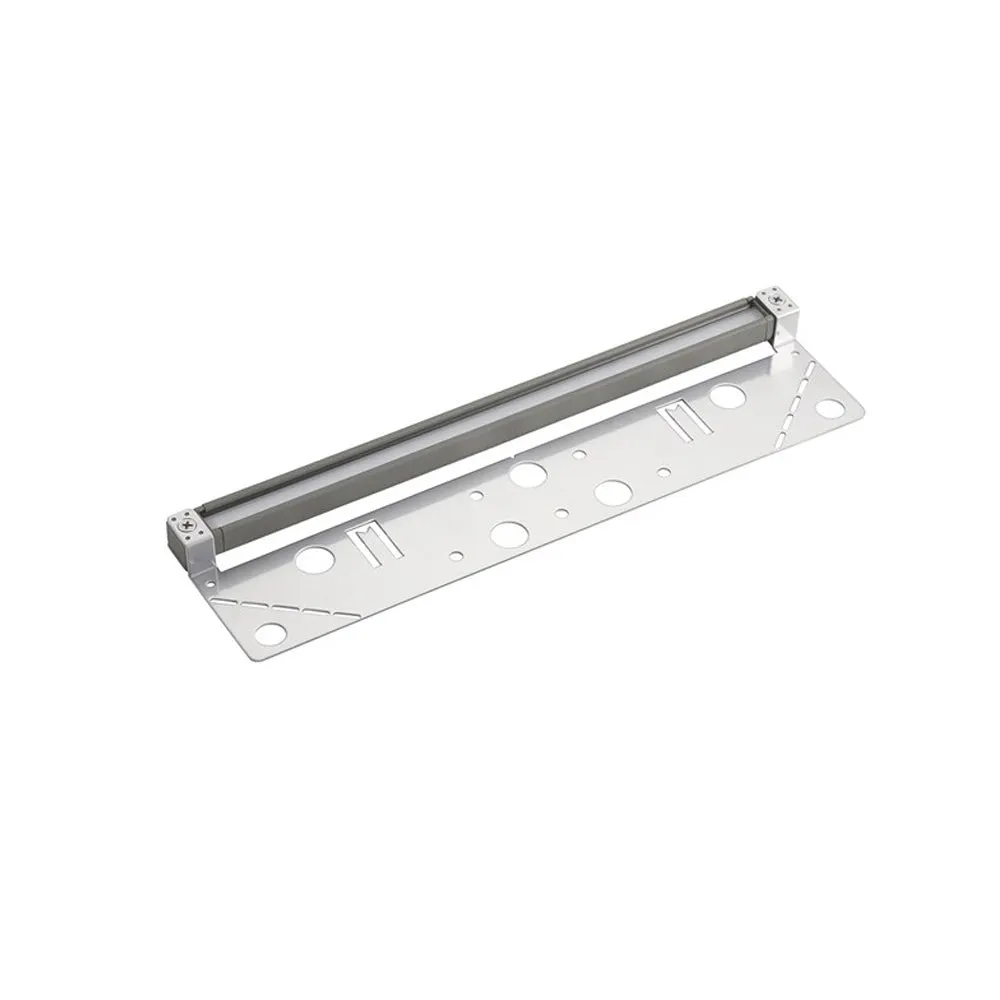 12V LED 12" Hardscape Light 2700K Gray Aluminum
