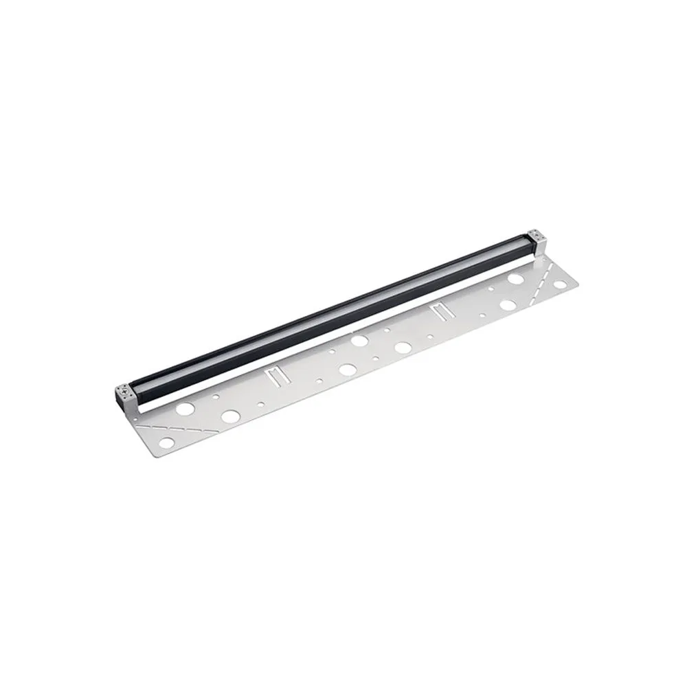 12V LED 18" Hardscape Light 2700K Textured Black Aluminum