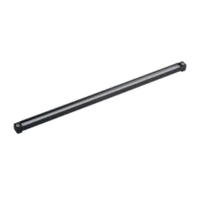 12V LED 18" Hardscape Light 2700K Textured Black Aluminum
