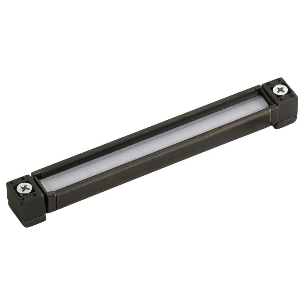 12V LED 6" Hardscape Light 3000K Centennial Brass Brass