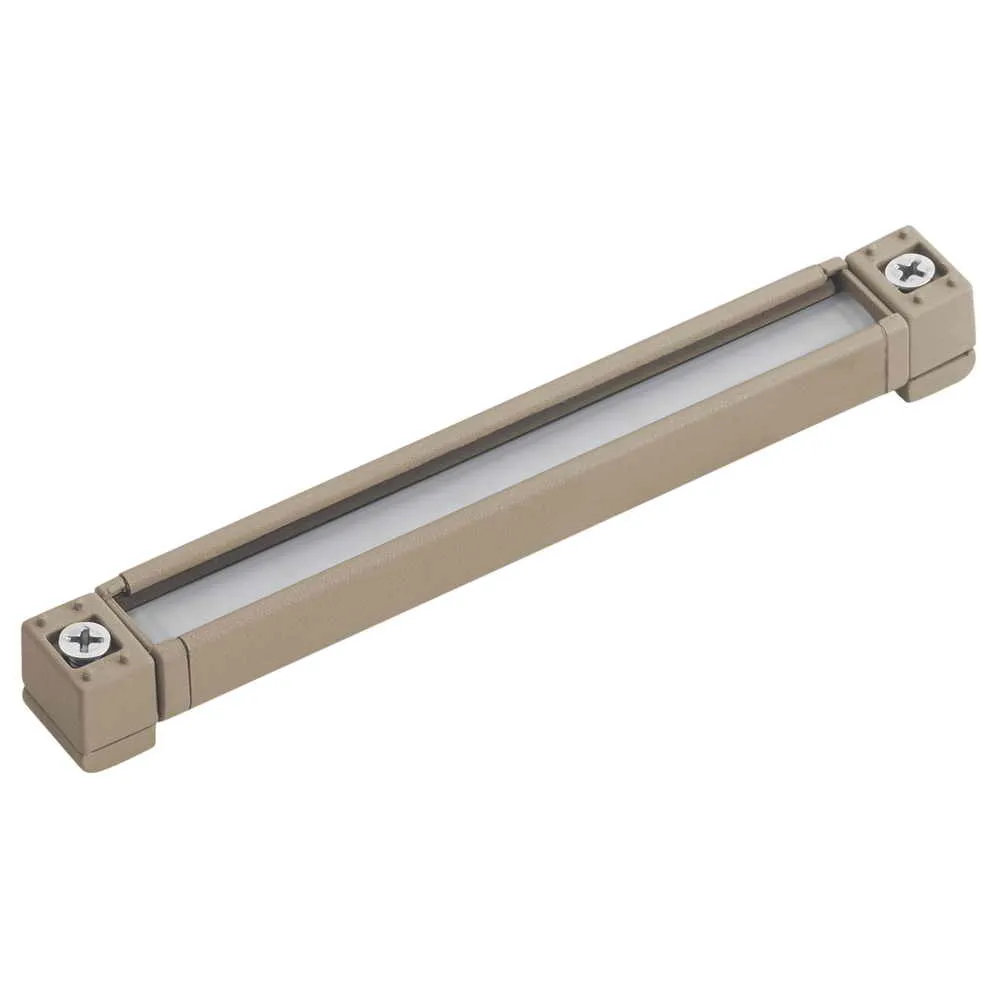 12V LED 6" Hardscape Light 3000K Sand Aluminum
