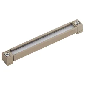 12V LED 6" Hardscape Light 3000K Sand Aluminum
