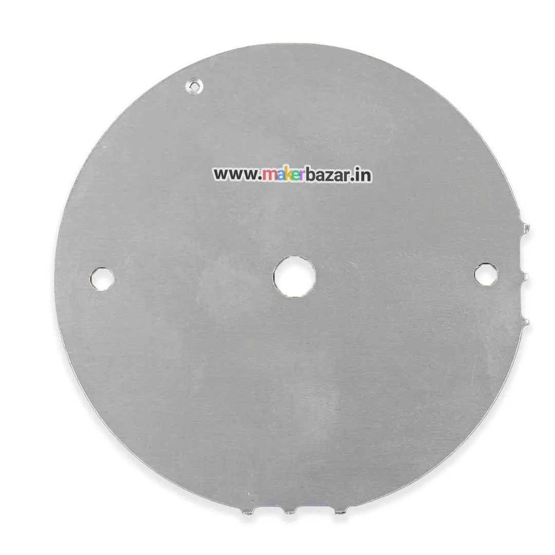40W MCPCB Warm White 74mm Round Metal Core LED PCB