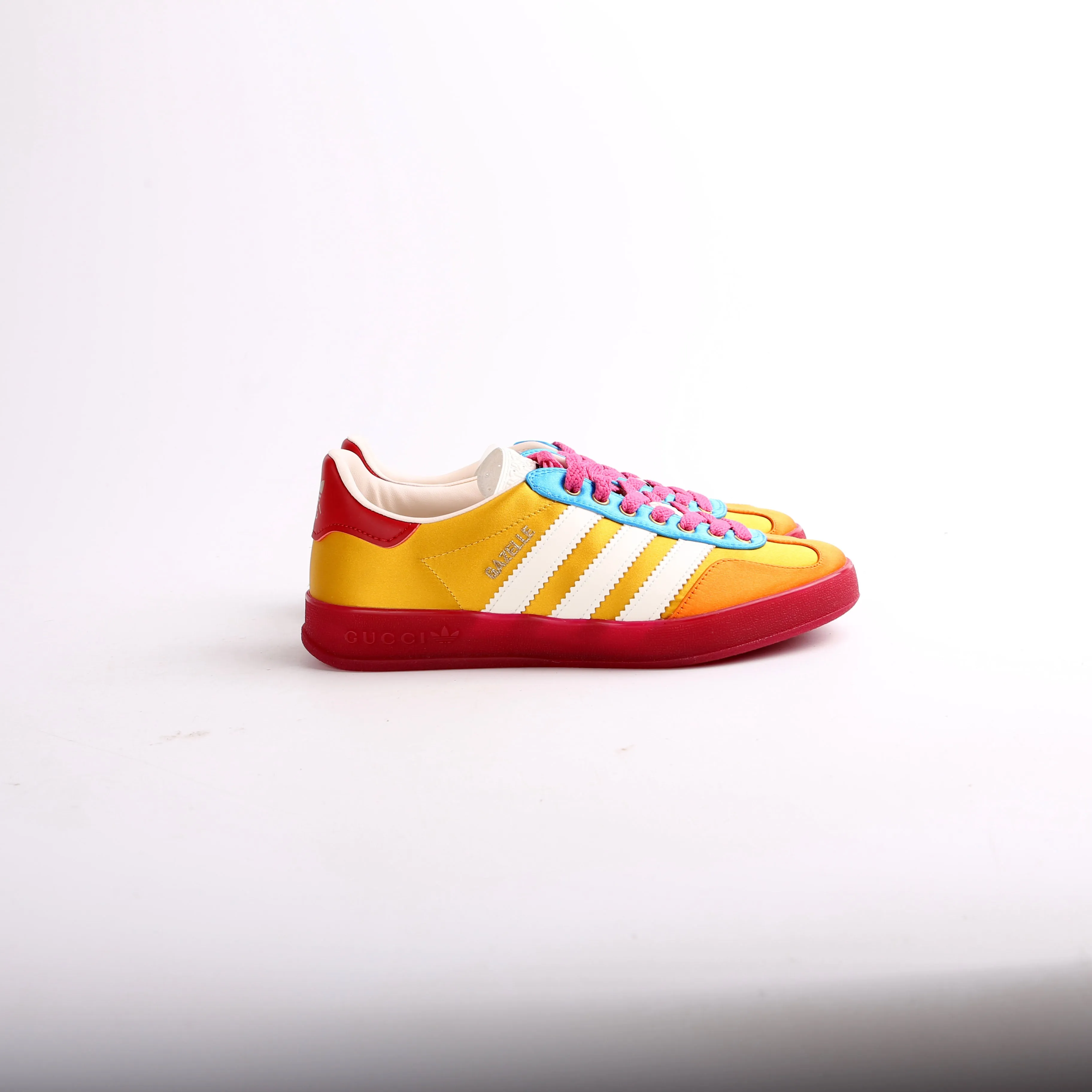 Adidas X Gucci Gazelle Silk Sneakers Size 4