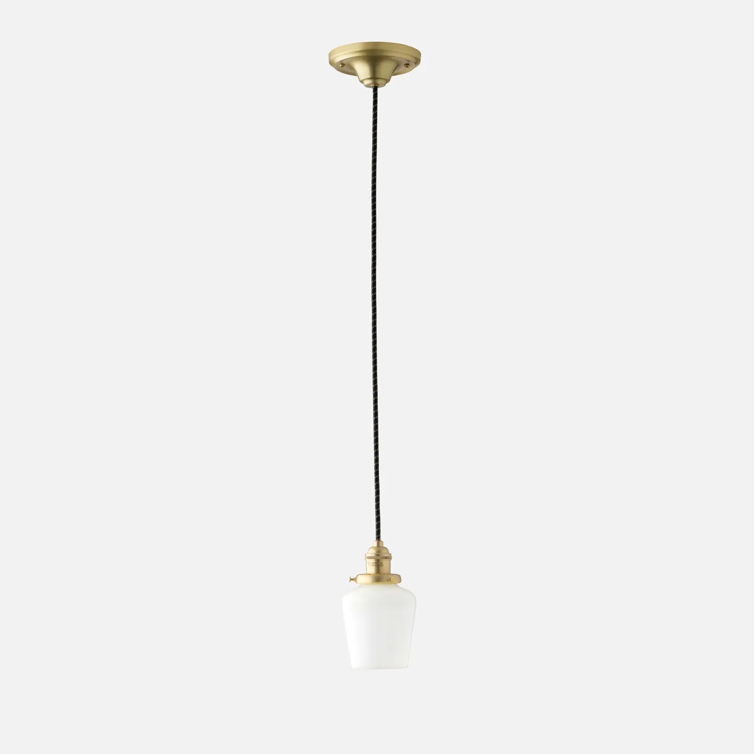 Agnes 2.25" Pendant - Natural Brass
