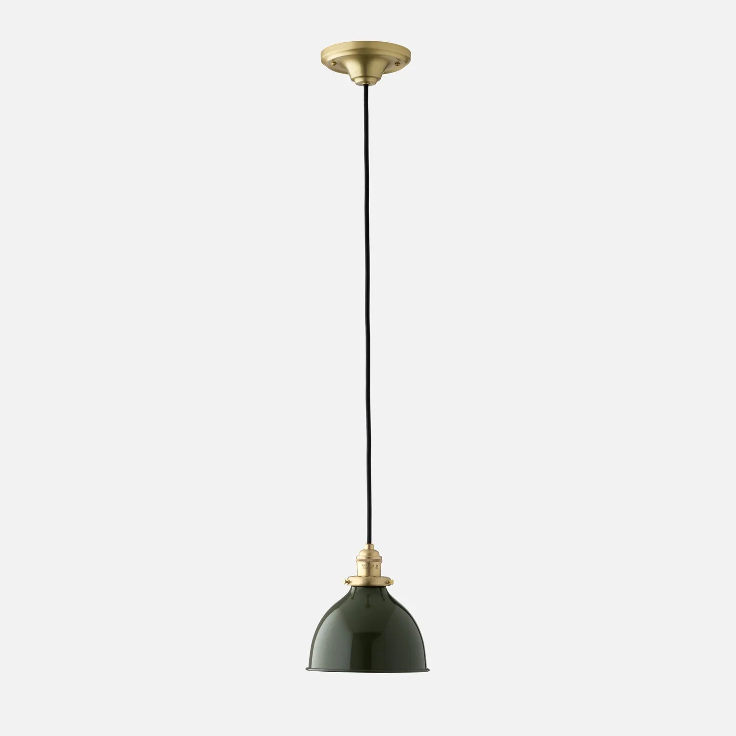 Agnes 2.25" Pendant - Natural Brass
