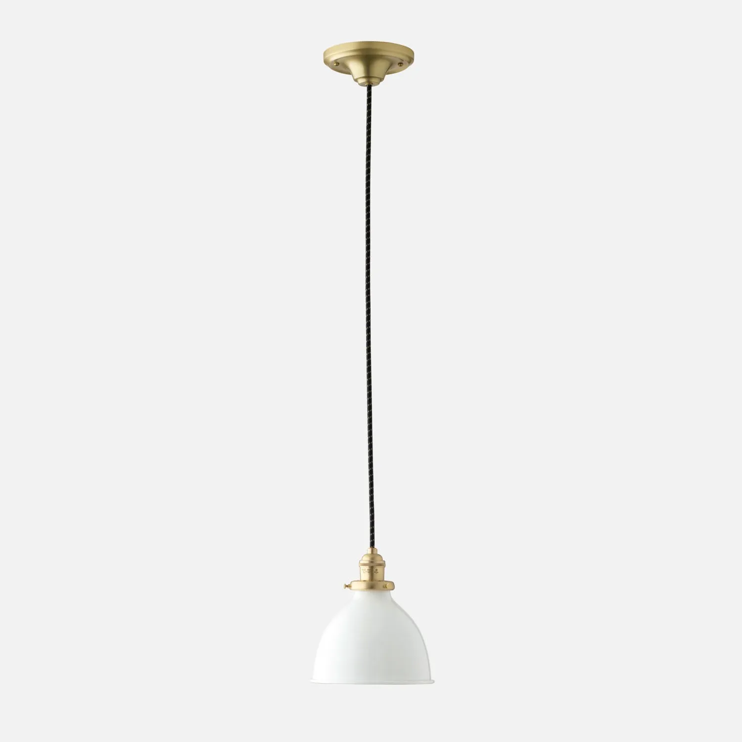 Agnes 2.25" Pendant - Natural Brass