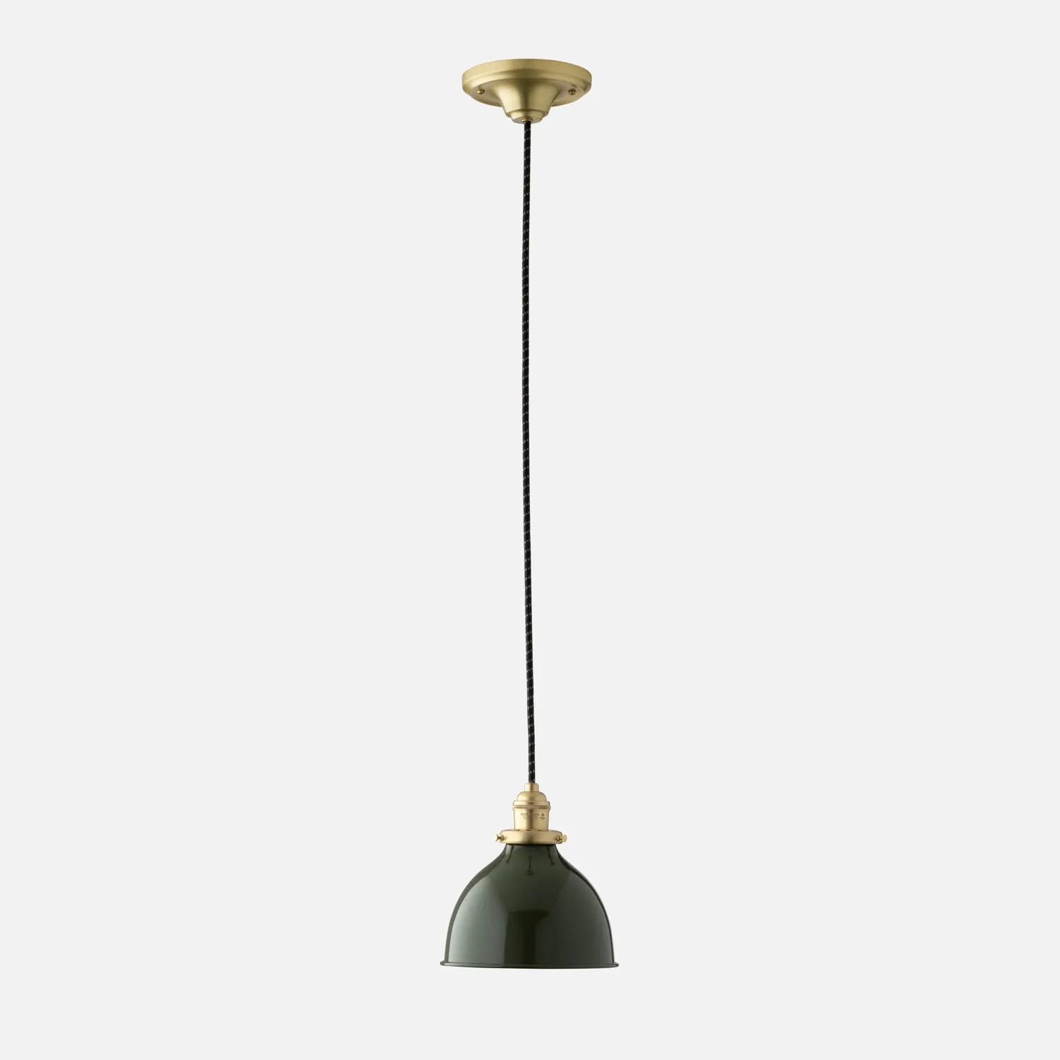 Agnes 2.25" Pendant - Natural Brass