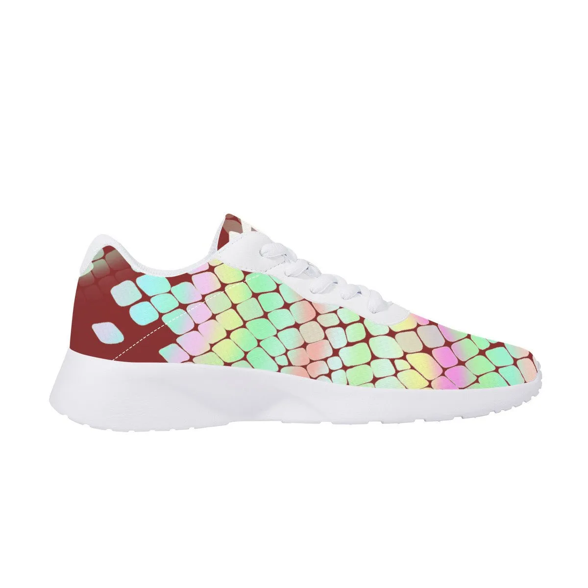 Air Mesh Running Shoes - Bit Trip - Maroon