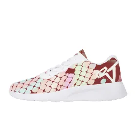 Air Mesh Running Shoes - Bit Trip - Maroon
