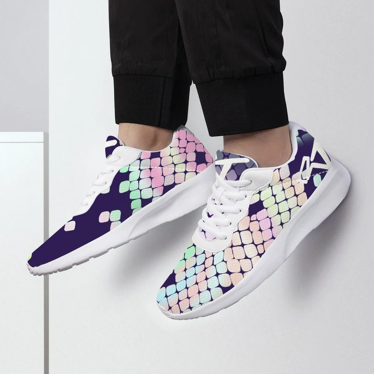 Air Mesh Running Shoes - Bit Trip - Purple