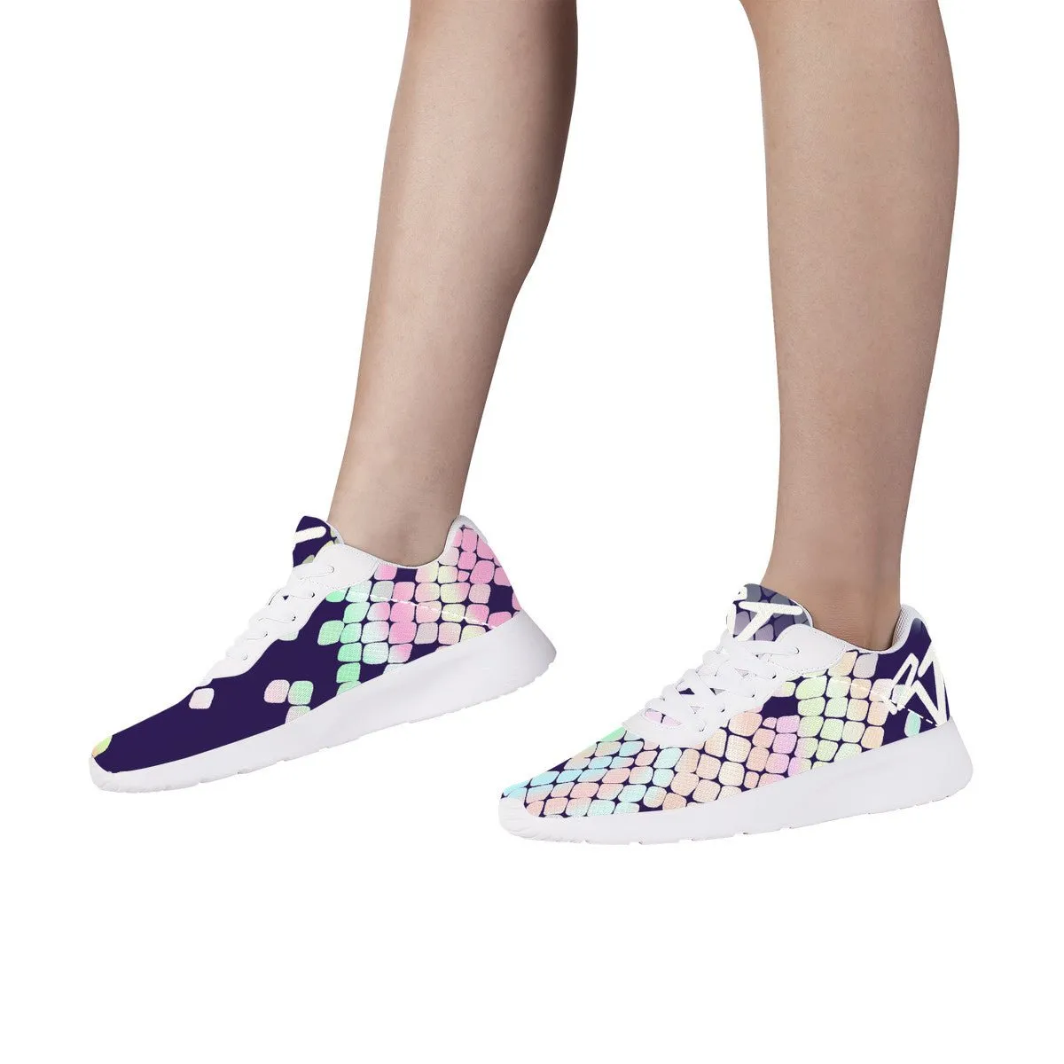 Air Mesh Running Shoes - Bit Trip - Purple