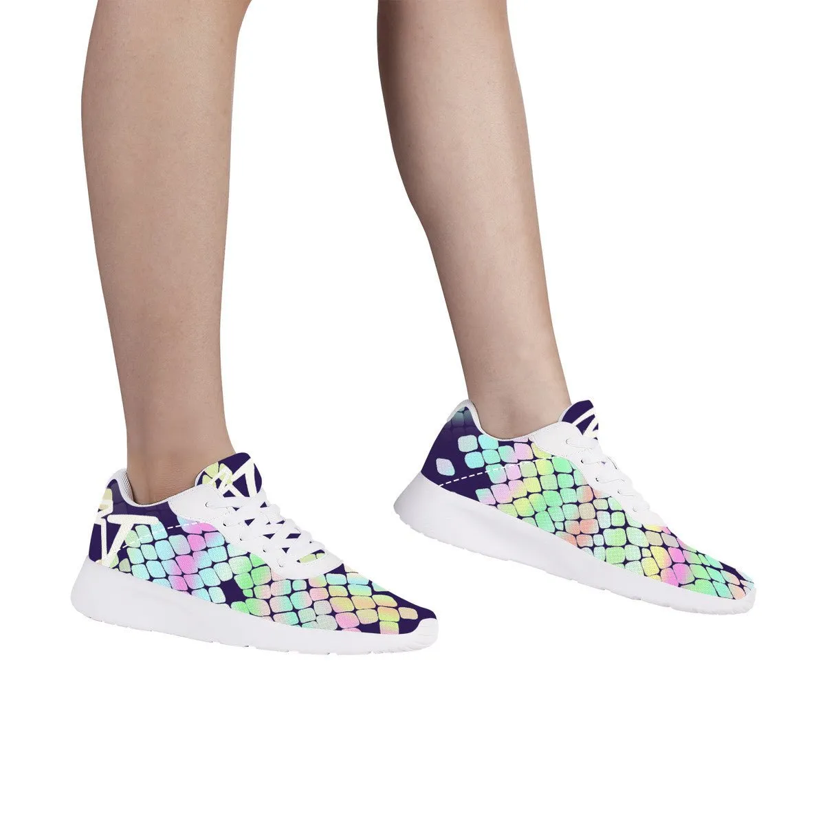 Air Mesh Running Shoes - Bit Trip - Purple