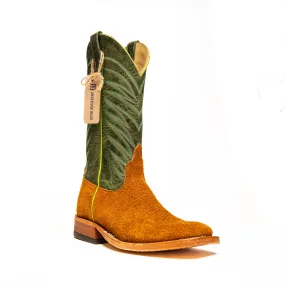 Anderson Bean Rust Crazy Horse Roughout with Kelly Glove Top S3012