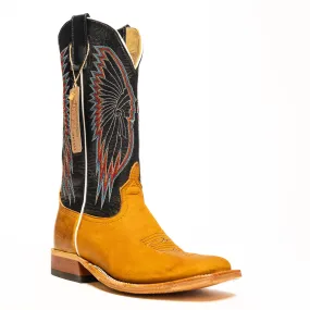 Anderson Bean Rust Crazy Horse with Blue Chief Tops S3007