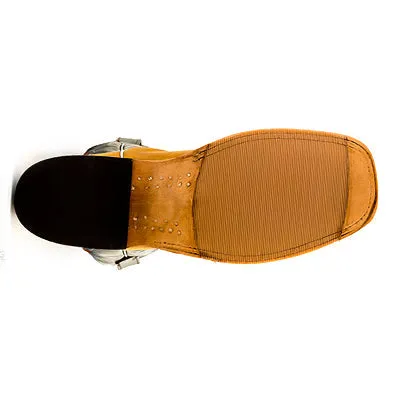 Anderson Bean Rust Crazy Horse with Blue Chief Tops S3007