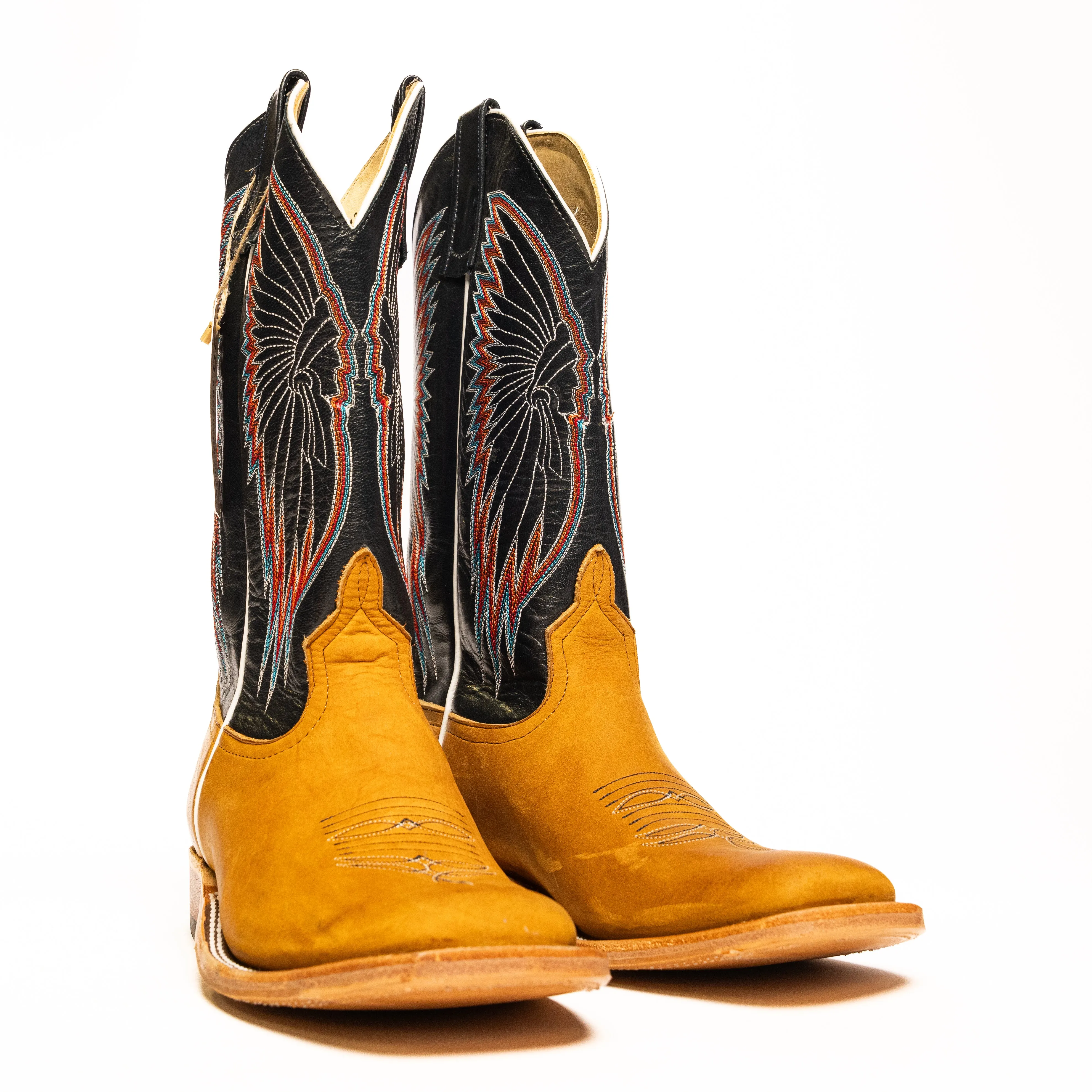 Anderson Bean Rust Crazy Horse with Blue Chief Tops S3007