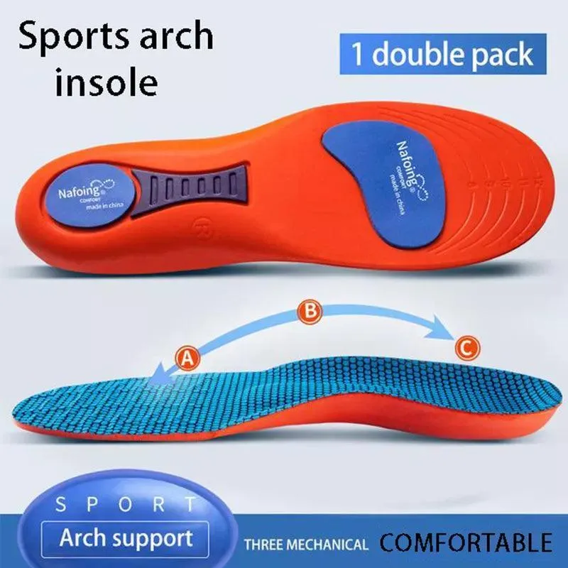 Arch Support Sport Insoles for Pain Relief & Comfort - Ideal for Men & Women
