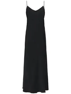Asceno   The Lyon satin long dress 