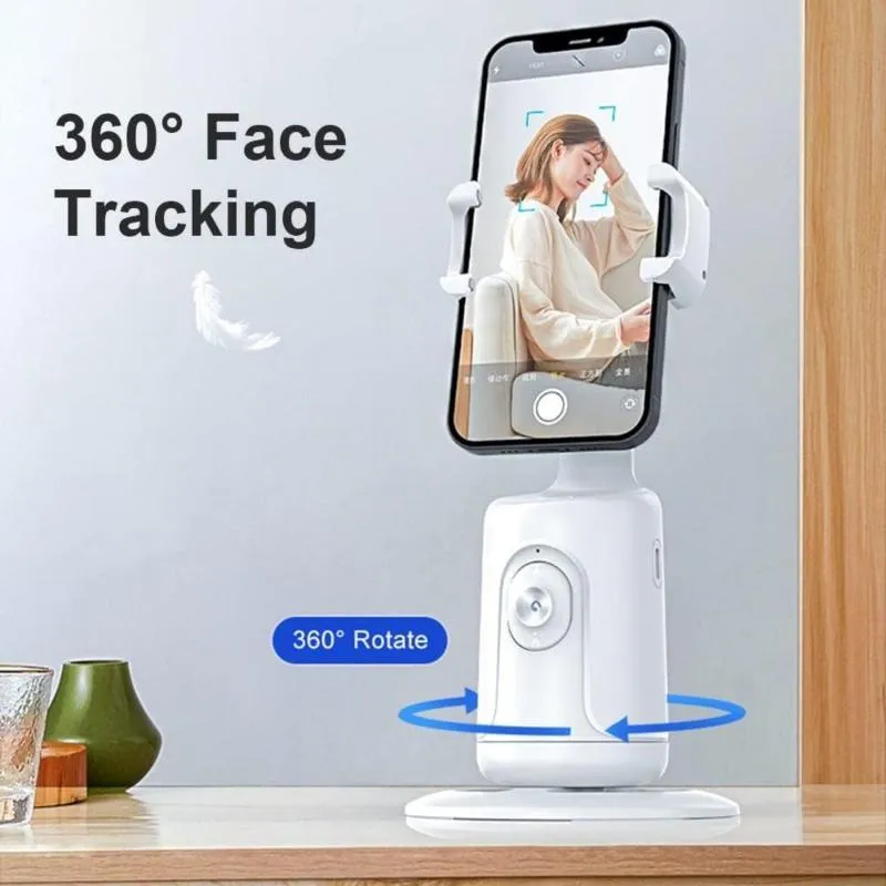 Auto Face Tracking Tripod - 360° Rotation Auto