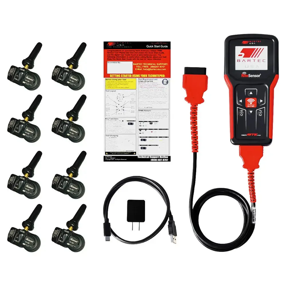 Bartec TechRITEPro TPMS Service Tool Bundle