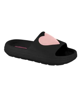 BEIRA RIO KIDS SLIDERS WITH HEART DETAIL