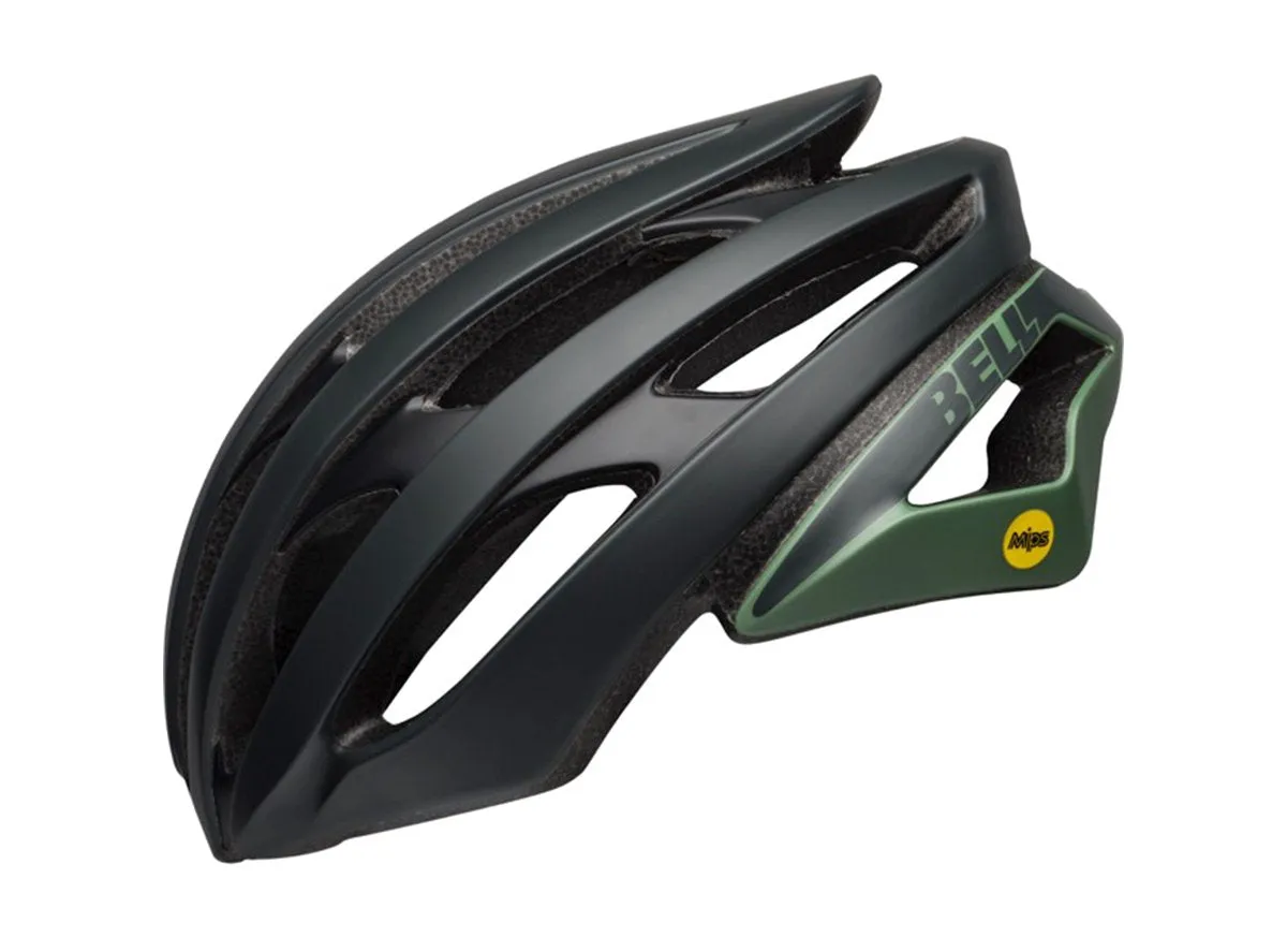 Bell Stratus MIPS Road Helmet - Matt-Gloss Greens