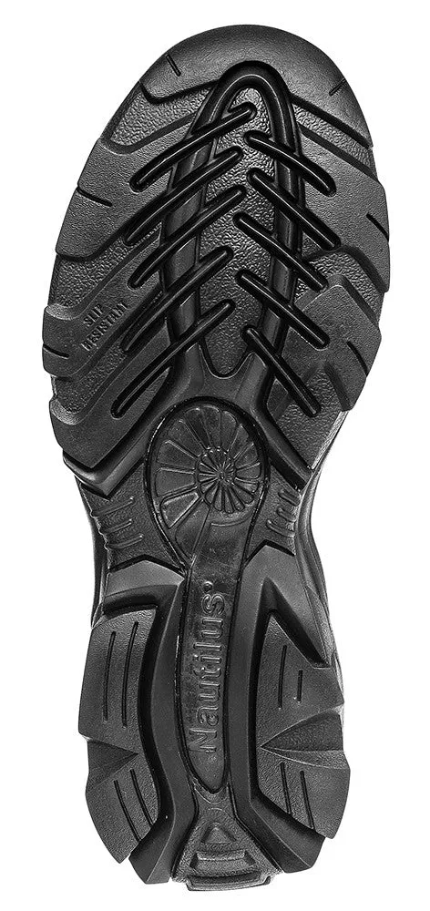 Black Steel Toe SD10 Slip On Work Shoe