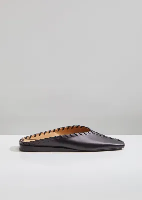 Braided Trim Mules