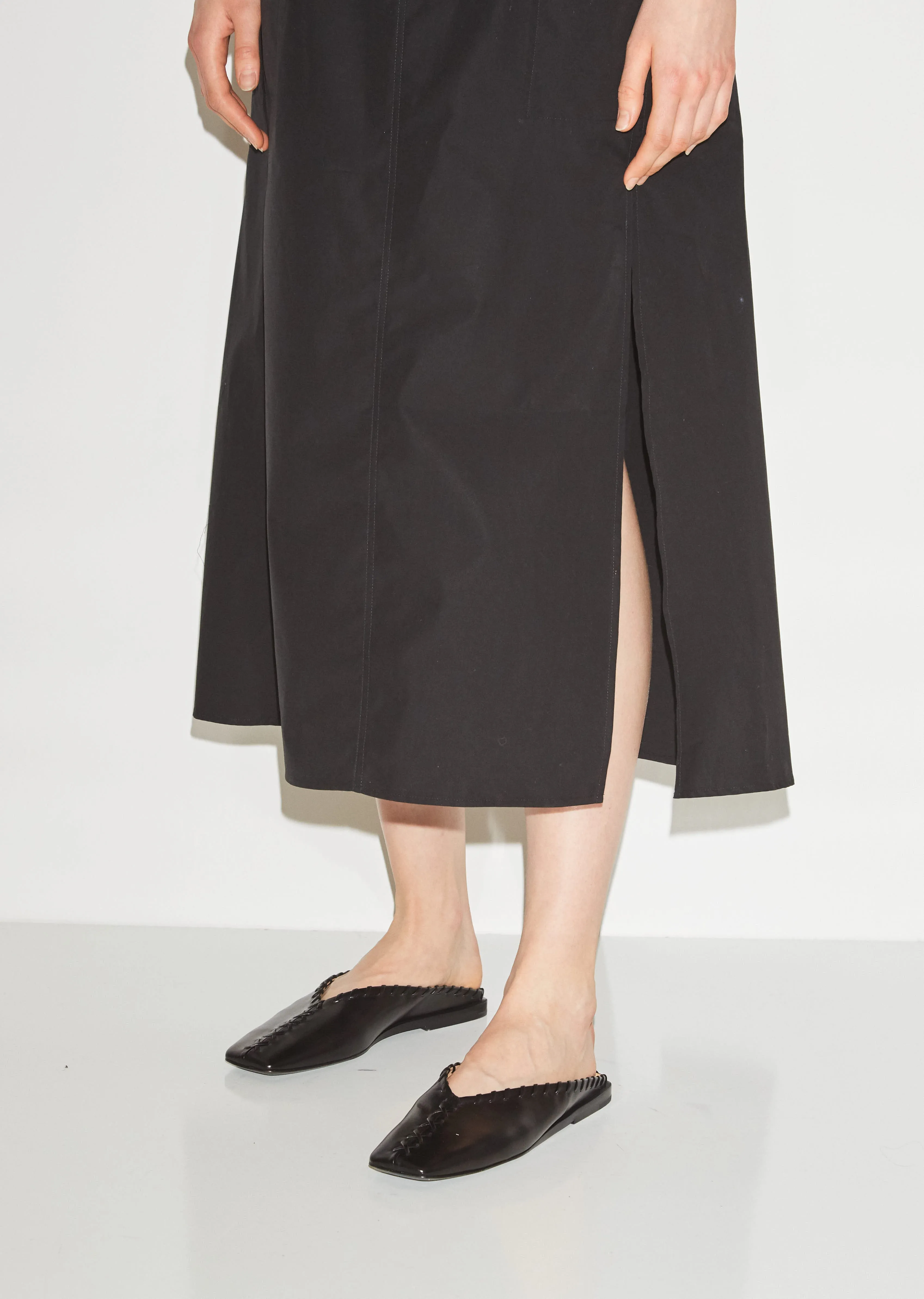 Braided Trim Mules