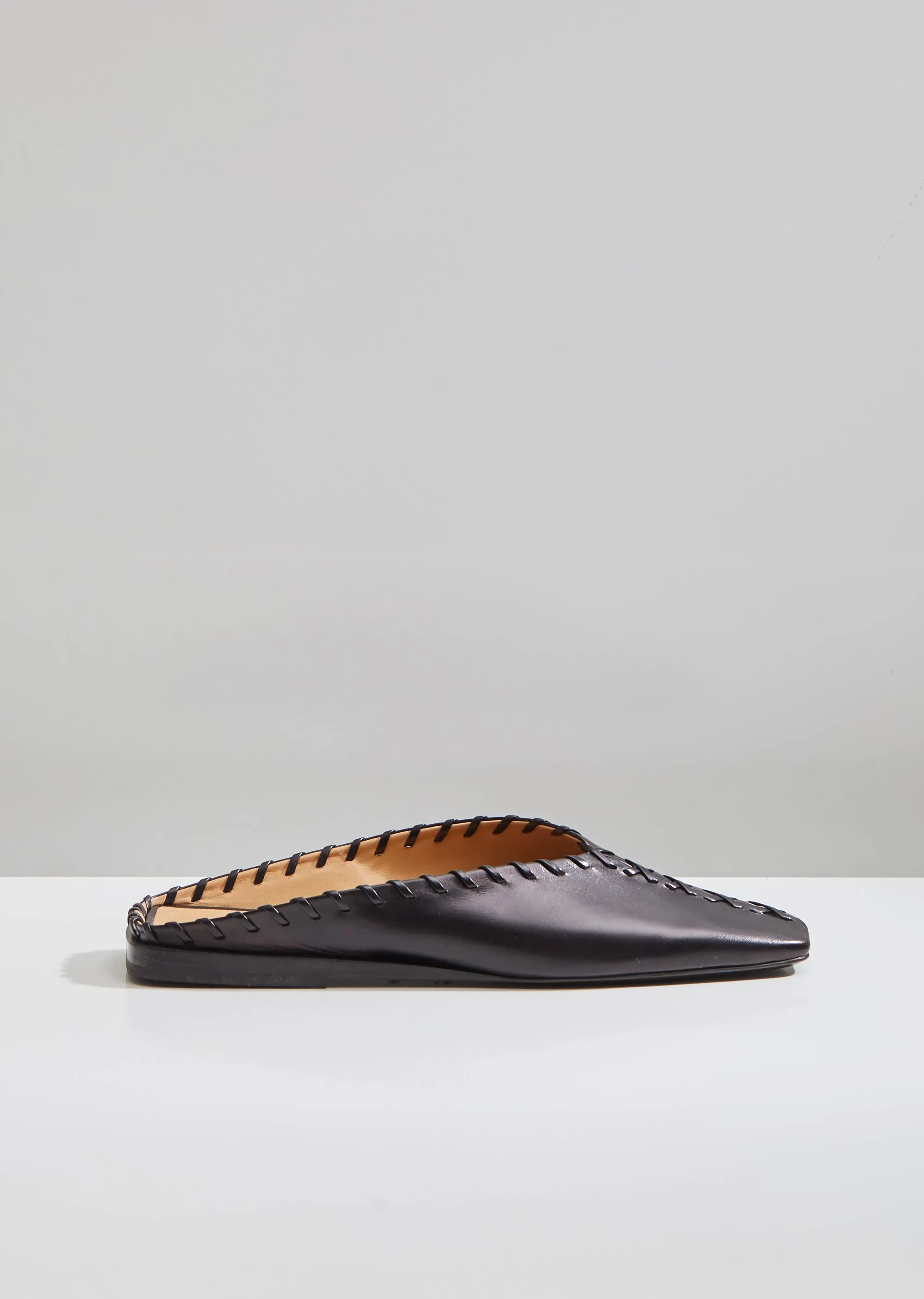 Braided Trim Mules