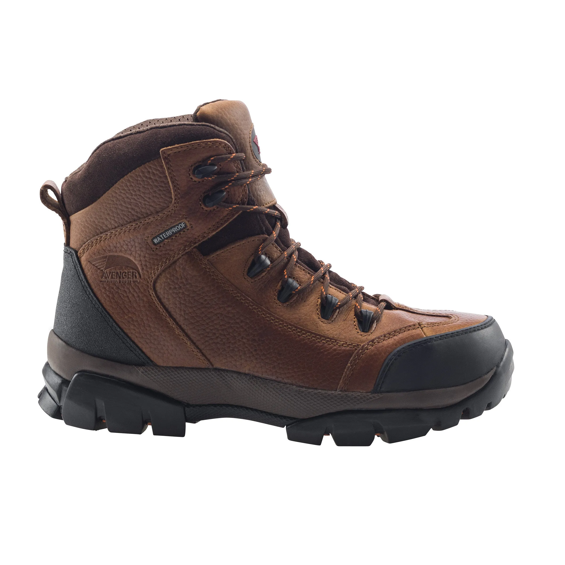 Brown Composite Toe EH WP 6" Work Boot
