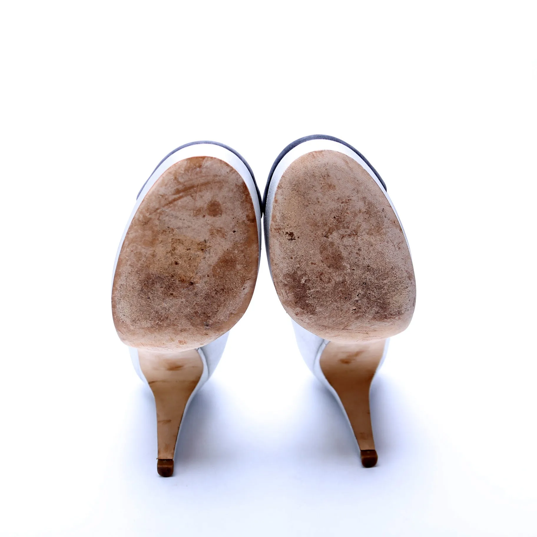 Cap Toe Pumps Size 37.5