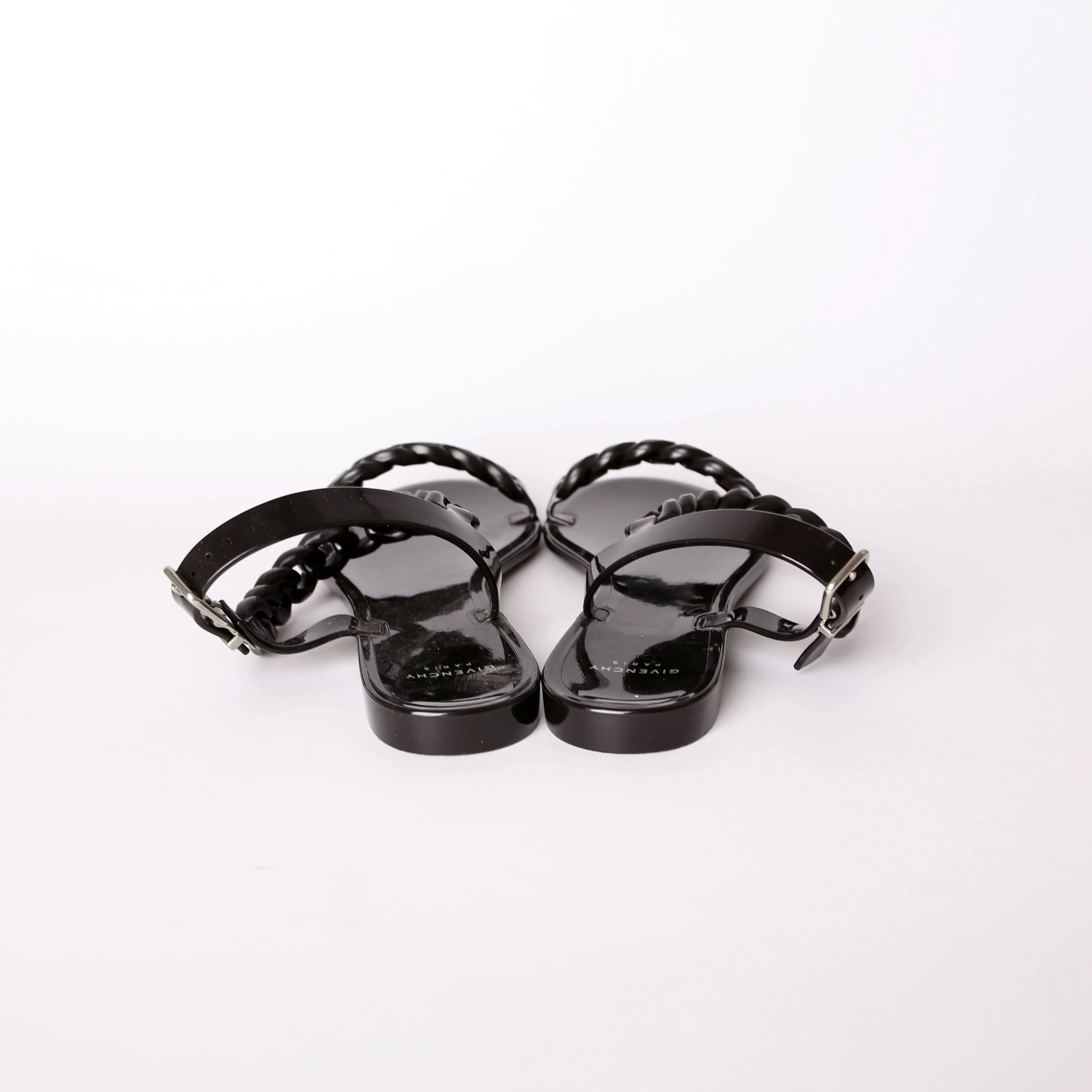 Chain Rubber Sandals Size 39