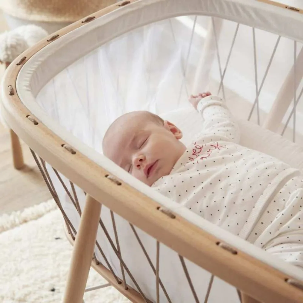Charlie Crane KUMI Crib with Coco Mattress