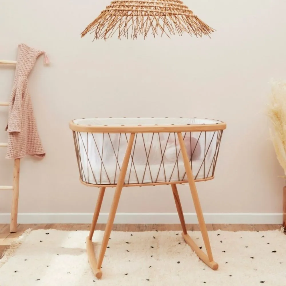 Charlie Crane KUMI Crib with Coco Mattress