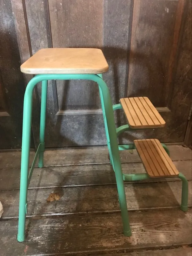 Commission for Lynn  - Folding step stool