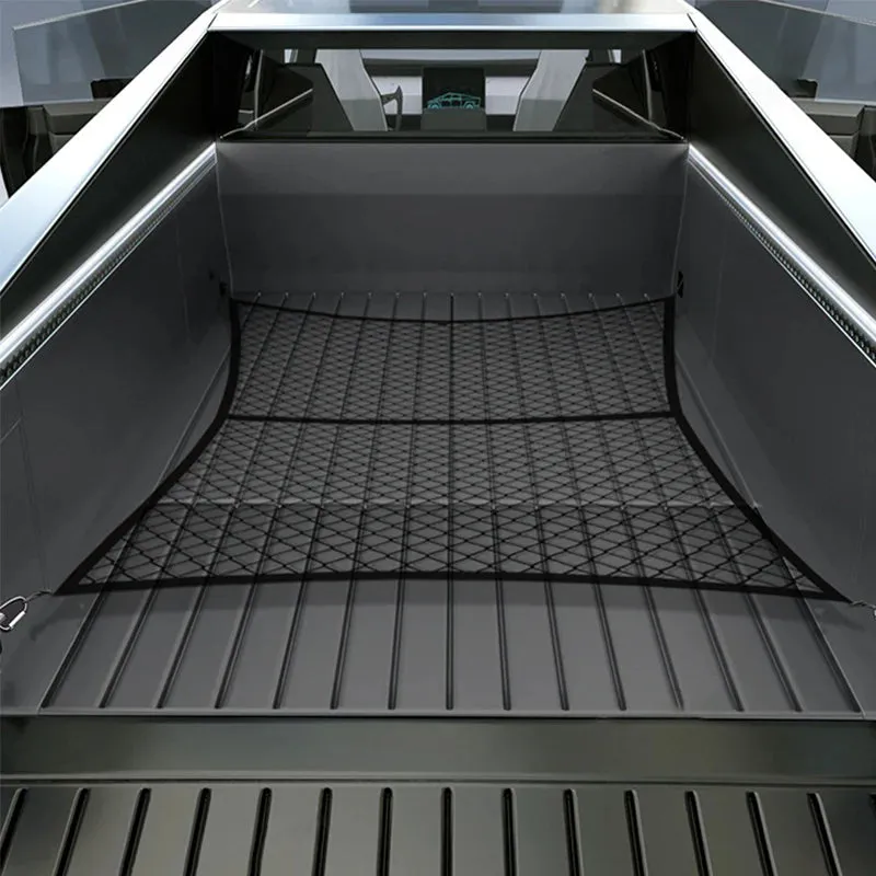 Cybertruck Rear Cargo Full Bed - Horizontal Safety Net