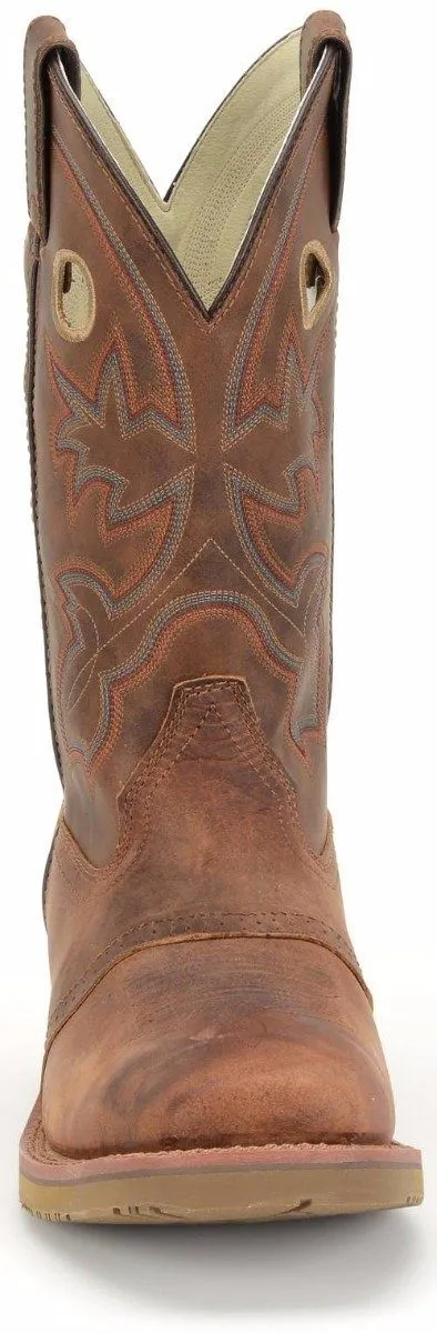 Double H Men's 13" Earthquake Rust Work Western - Wide Square Toe