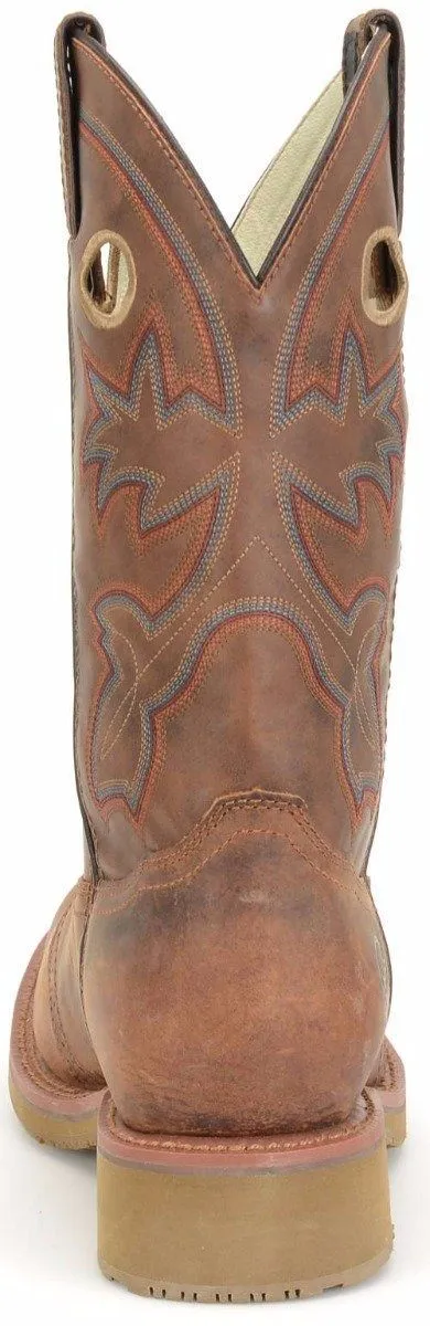 Double H Men's 13" Earthquake Rust Work Western - Wide Square Toe