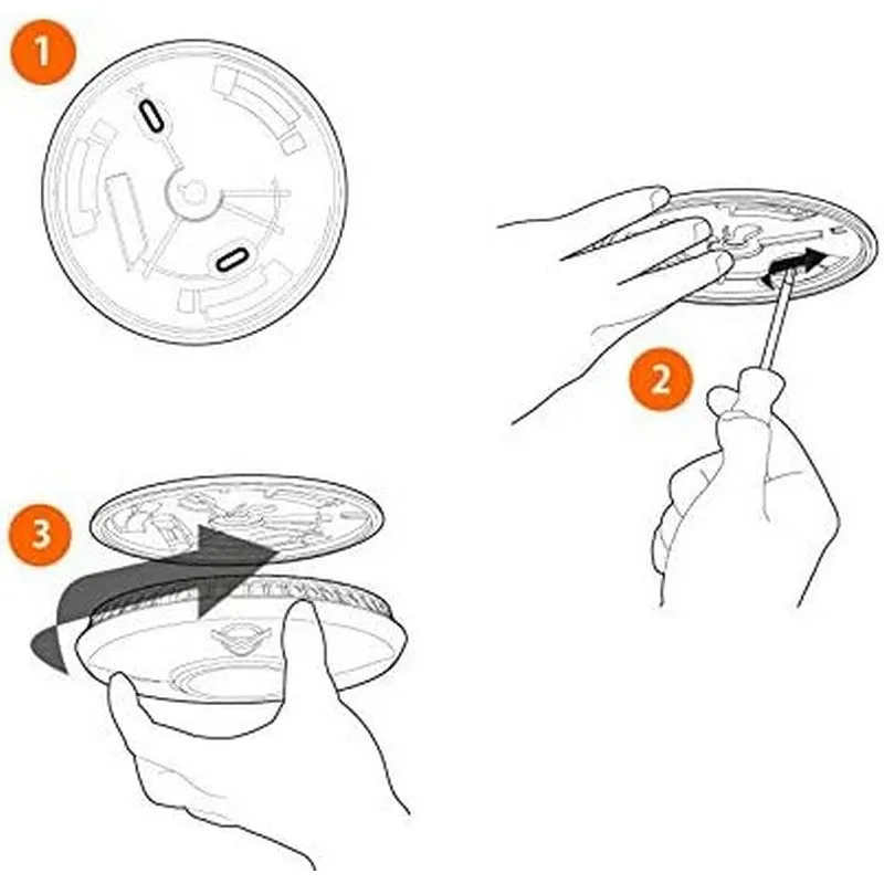 Fireangel Smoke Alarm With 1 Year Replaceable Battery