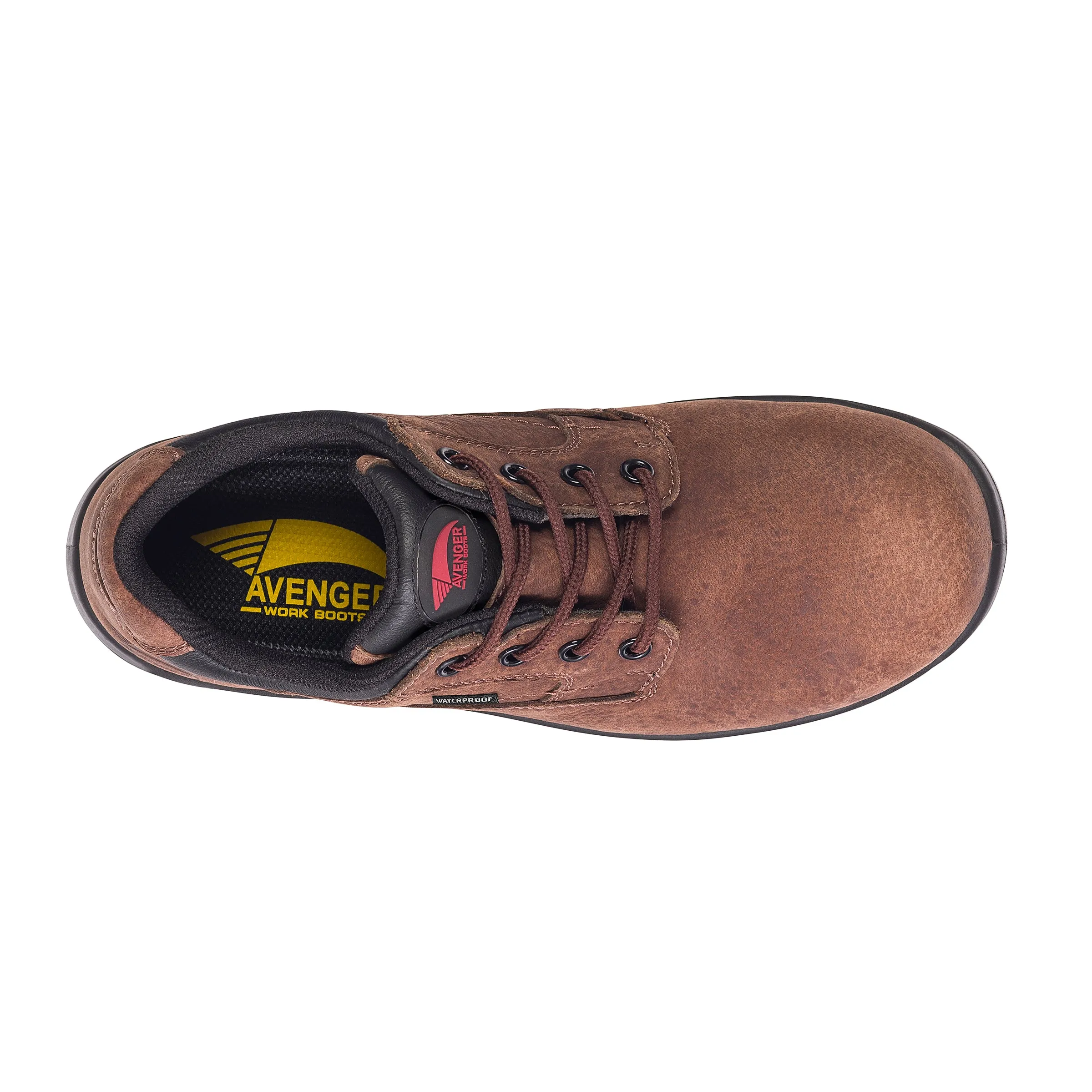 Foreman Brown Composite Toe EH WP Oxford Work Shoe