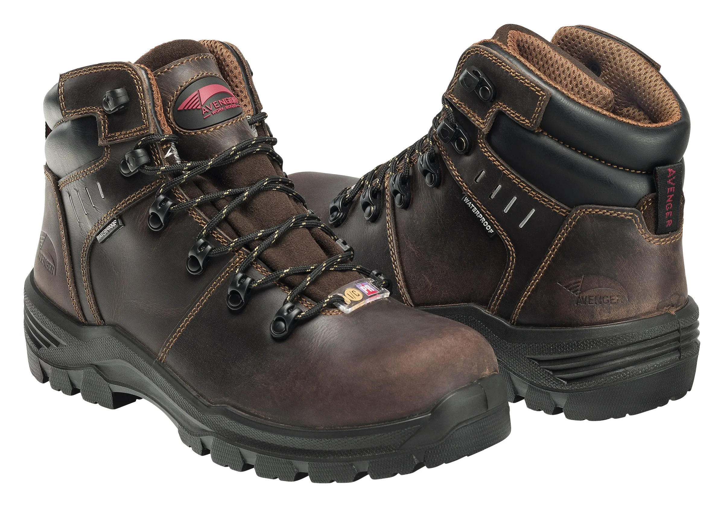 Foundation Brown Carbon Toe EH PR WP 6" Work Boot