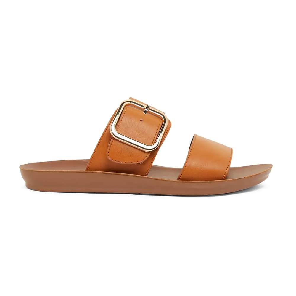 Garnet Slide in Cognac Smooth