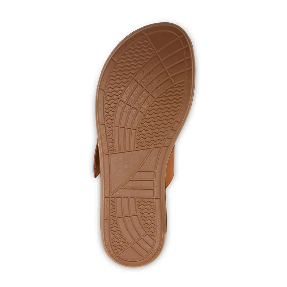 Garnet Slide in Cognac Smooth