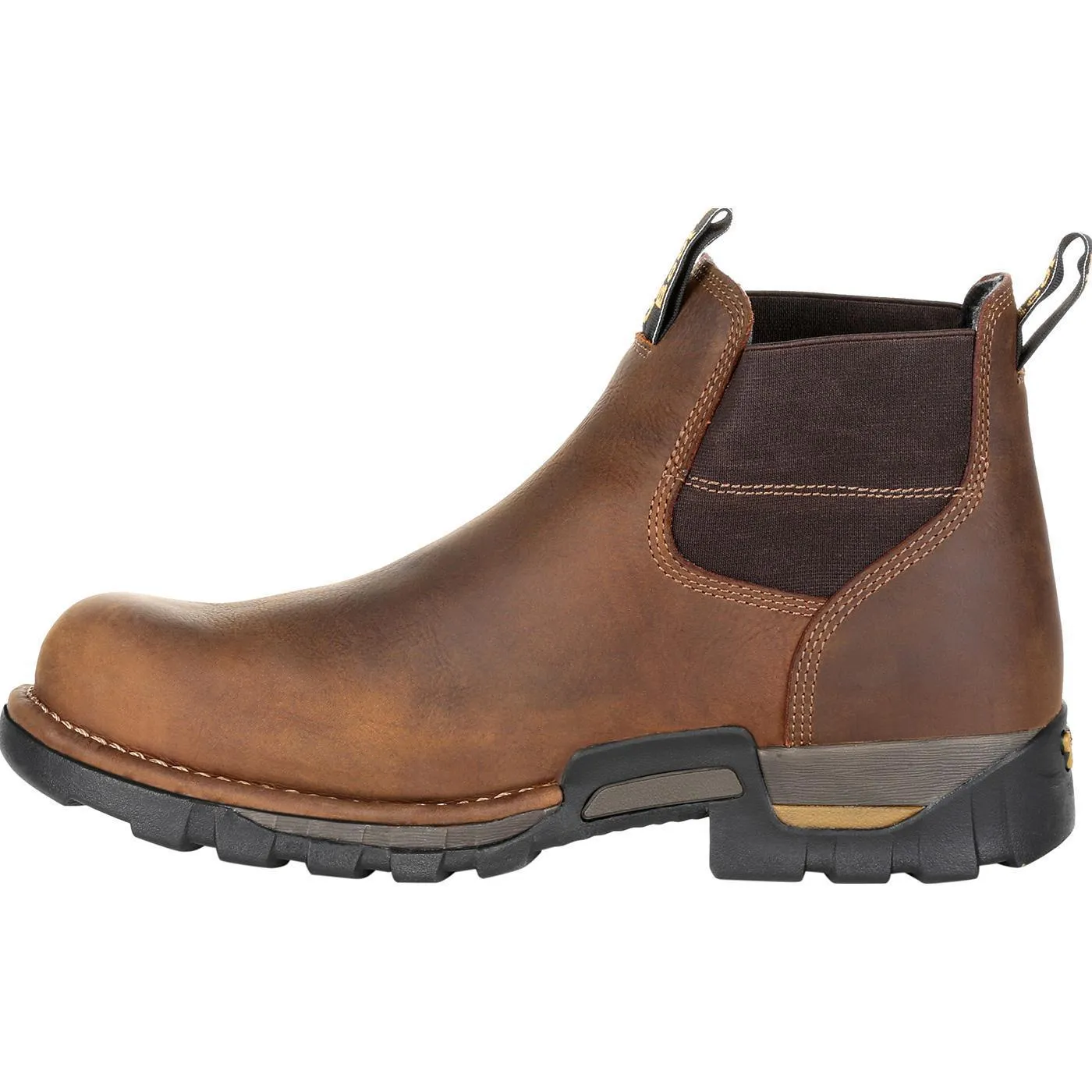 Georgia Men's - 6" Waterproof Eagle One Chelsea - Round Soft Toe